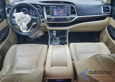 2016 Toyota Highlander Limited из США, поврежденный, VIN 5TDDKRFH0GS300576